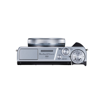Canon PowerShot G7 X Mark III 20.1MP Touchscreen LCD Compact Camera – Silver