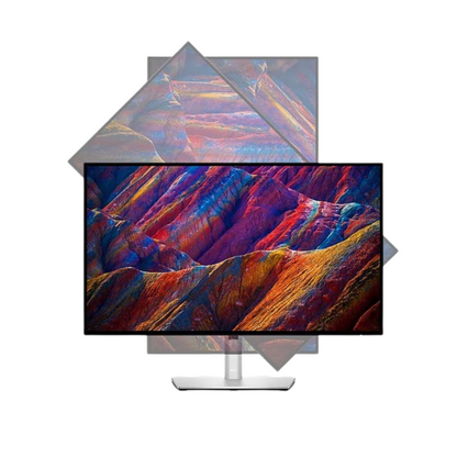 Dell UltraSharp U2723QE 27 Inch 4K UHD Monitor - Black