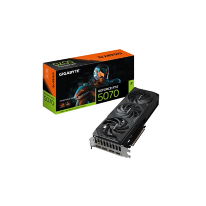 Gigabyte NVIDIA GeForce RTX 5070 WINDFORCE SFF Overclocked Triple Fan 12GB GDDR7 PCIe 5.0 Graphics Card