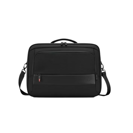 Lenovo 16" Laptop Carrying Case – Briefcase Style – Black – Water & Tear Resistant – Recycled Material – Fits Notebook, Chromebook, Accessories