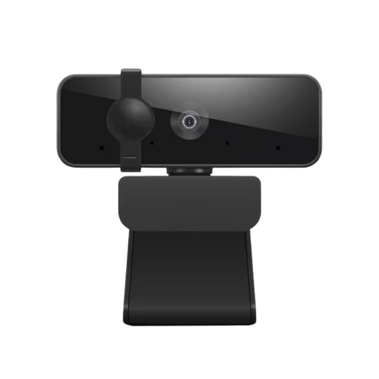 Lenovo Essential Webcam – 2MP FHD 1080P – USB 2.0 – Manual Focus – Dual Mics – Privacy Shutter