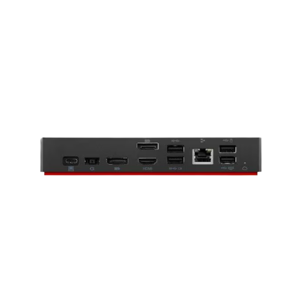 Lenovo ThinkPad 40BN Dock – 135W PD – Dual 4K – USB-C/USB-A/HDMI/DP/RJ45 – Gigabit Ethernet – Windows – Notebook & Monitor