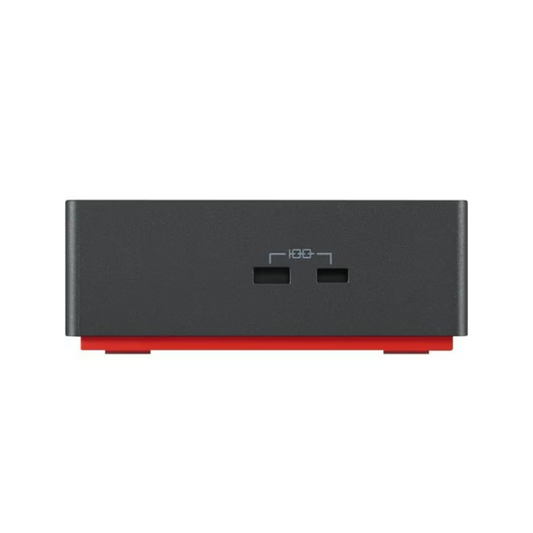 Lenovo USB-C Dual Display Travel Dock (No Adapter) – 100W PD – Dual 4K – USB-C/A – HDMI – DP – RJ-45 – Windows