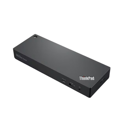 Lenovo USB-C Dual Display Travel Dock – 135W PD – Dual 4K – USB-C/A – HDMI – DP – RJ-45 – Windows