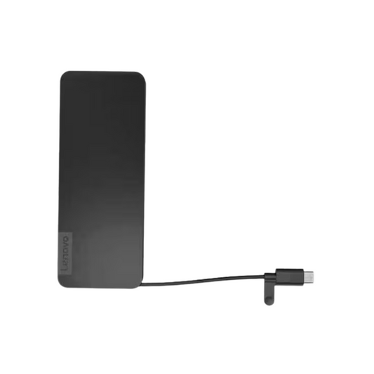 Lenovo USB-C Slim Travel Dock – 65W PD – 4K – USB-C/A, HDMI, SD – 5 USB Ports – Multi-OS