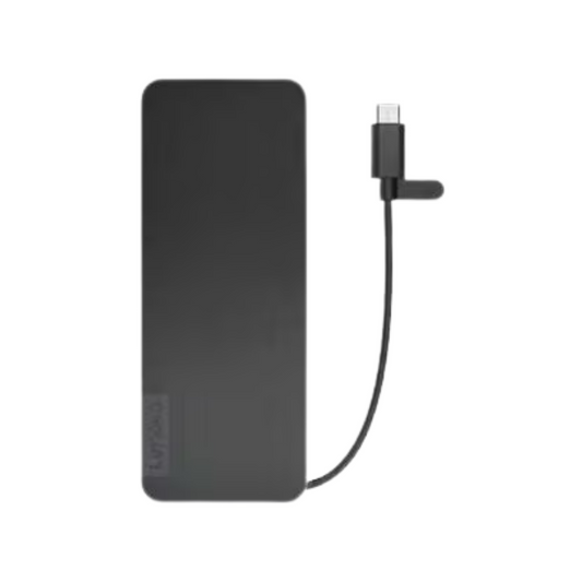 Lenovo USB-C Slim Travel Dock – 65W PD – 4K – USB-C/A, HDMI, SD – 5 USB Ports – Multi-OS