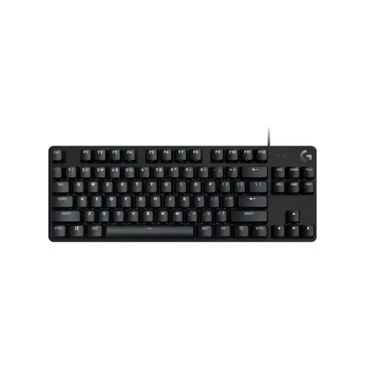 Logitech G413 TKL SE Mechanical Gaming Keyboard – Tenkeyless – Mechanical Switches – USB 2.0 – White LED Backlit – Rugged Aluminum Frame – PC & Mac Compatible