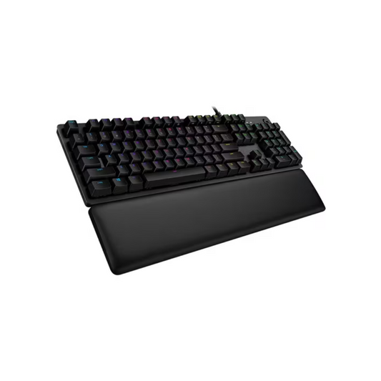 Logitech G513 CARBON LIGHTSYNC RGB Mechanical Gaming Keyboard with GX Brown Switches – USB 2.0 Type-A – English Layout – Carbon