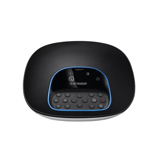 Logitech GROUP Video and Audio Conferencing System - 30 fps - USB - Wall Mountable, Tabletop - Black