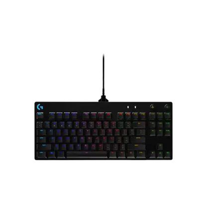 Logitech PRO Mechanical Gaming Keyboard - USB - Mechanical Switch - Windows Compatible