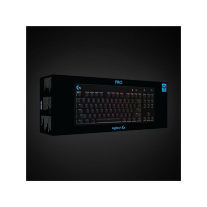 Logitech PRO Mechanical Gaming Keyboard - USB - Mechanical Switch - Windows Compatible