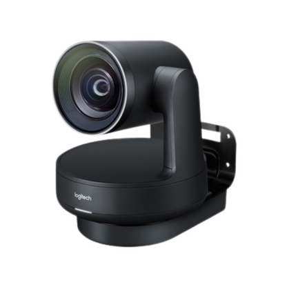 Logitech Rally Plus – 4K UHD Video Conferencing System with USB Connectivity, External Microphones, and Studio-Quality Audio – Desktop Setup