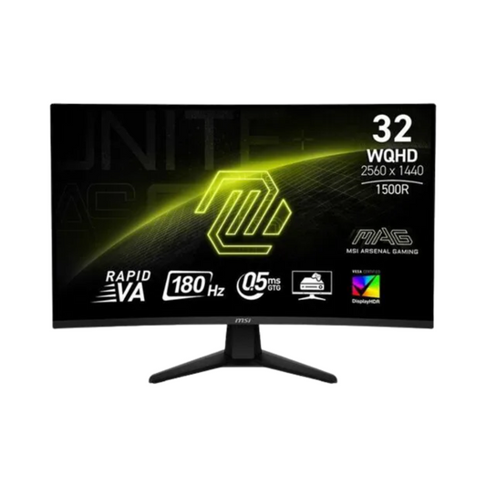 MSI MAG 32CQ6F 32 Inch WQHD Curved Gaming Monitor