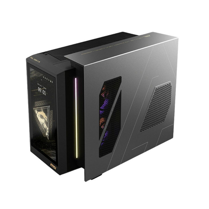 MSI MEG Vision X AI Gaming PC - Intel Ultra 9 285K - NVIDIA RTX 5090 - Mid-Tower Chassis - Black