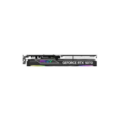 PNY NVIDIA GeForce RTX 5070 ARGB EPIC-X Overclocked Triple Fan 12GB GDDR7 PCIe 5.0 Graphics Card