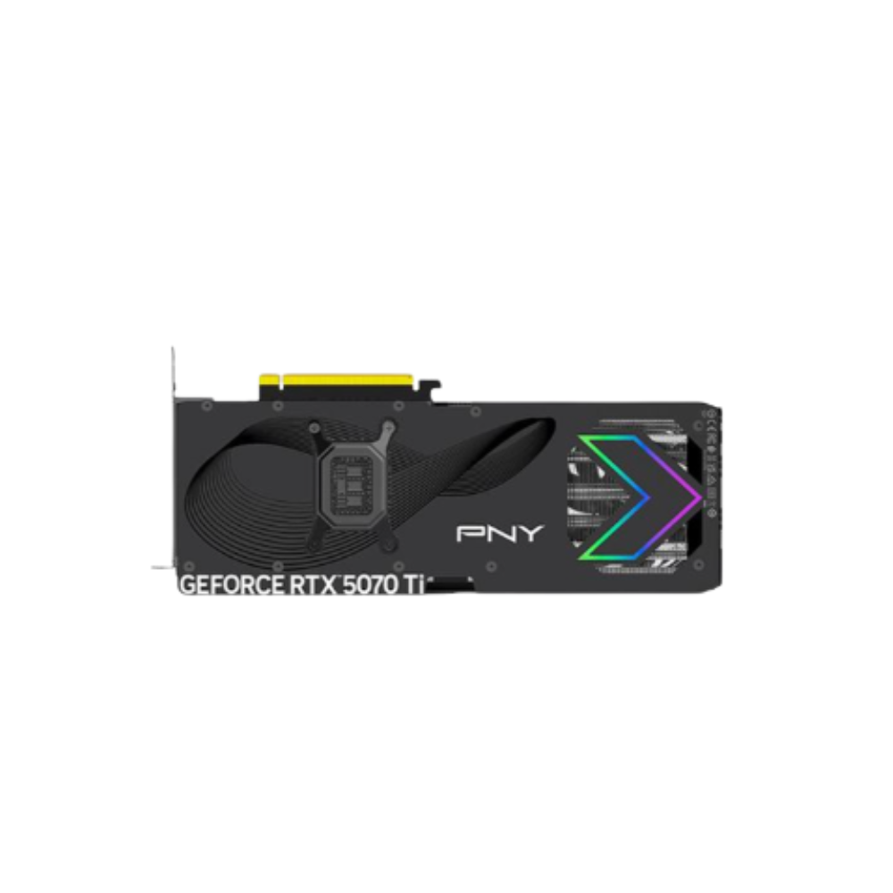 PNY NVIDIA GeForce RTX 5070 Ti ARGB EPIC-X Overclocked Triple Fan 16GB GDDR7 PCIe 5.0 Graphics Card