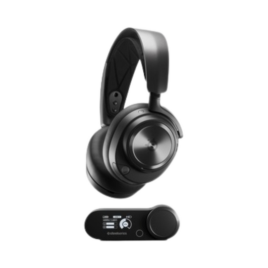 SteelSeries Arctis Nova Pro Wireless Gaming Headset - Wired/Wireless - Bluetooth/RF - USB Type-C & 3.5mm - Noise Cancelling