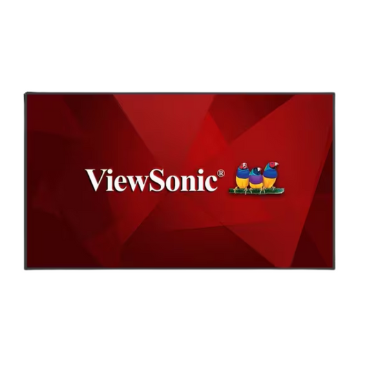 ViewSonic CDE6530 65" 4K UHD Wireless Presentation Display 24/7 Operation _ Black