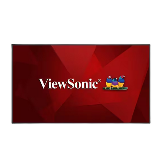 ViewSonic CDE7530 75" 4K UHD Wireless Presentation Display – 24/7 Operation – Black