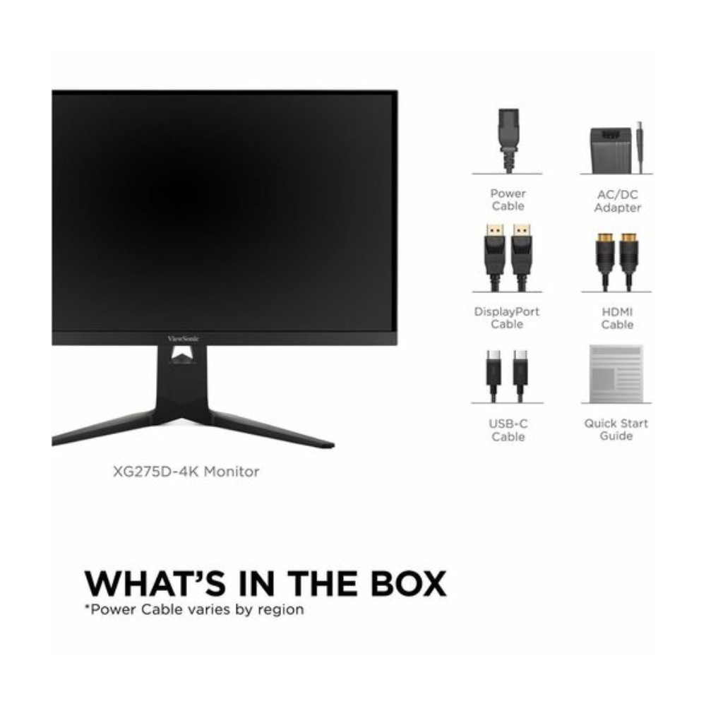 ViewSonic XG275D-4K 27 Inch 4K UHD Gaming Monitor