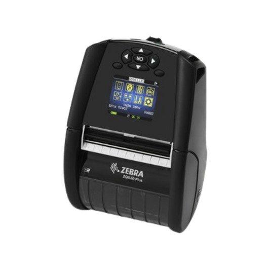 Zebra ZQ620 Plus Mobile Thermal Printer – 203 dpi, 4.53 in/s, Bluetooth, Wi-Fi, NFC