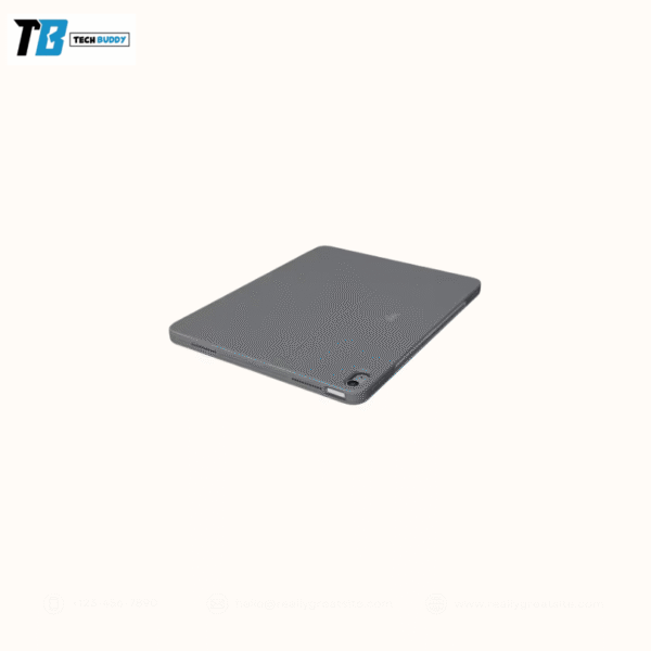 Logitech Combo Touch iPad Air 13" Keyboard Case – Detachable Backlit, Oxford Grey - Image 3