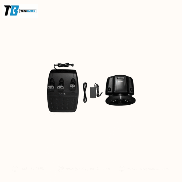 Logitech G920 Driving Force Racing Wheel for Xbox One & PC – Steering Wheel Pedals - Image 3